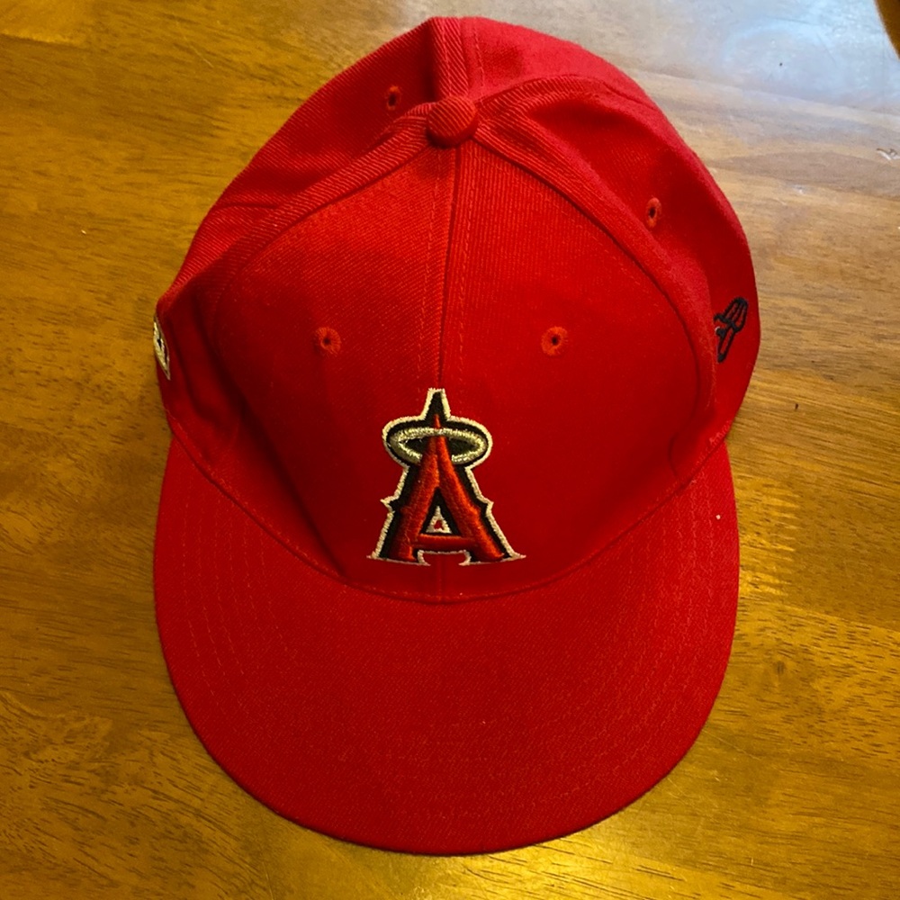 Angels Red Baseball Cap GUC